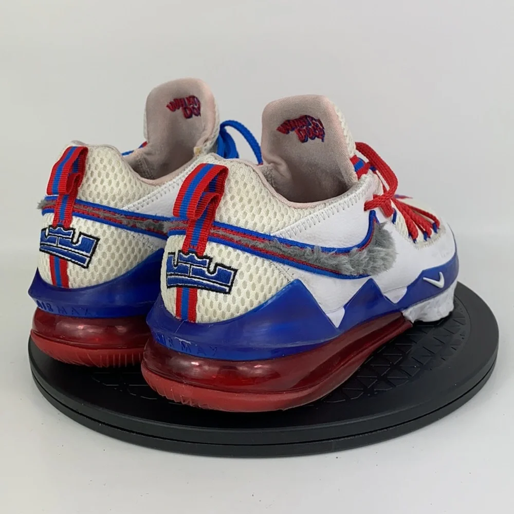 Nike LeBron 17 Low “Tune Squad’ Basketball Shoes CD5007-100 Men’s Size 9.5 - Picture 5 of 13